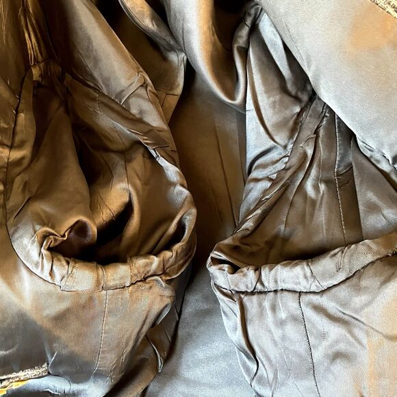 Harris Tweed Vintage Sport Coat Andhurst Gray Check Fleck Scottish Wool 38 40 - Picture 15 of 15